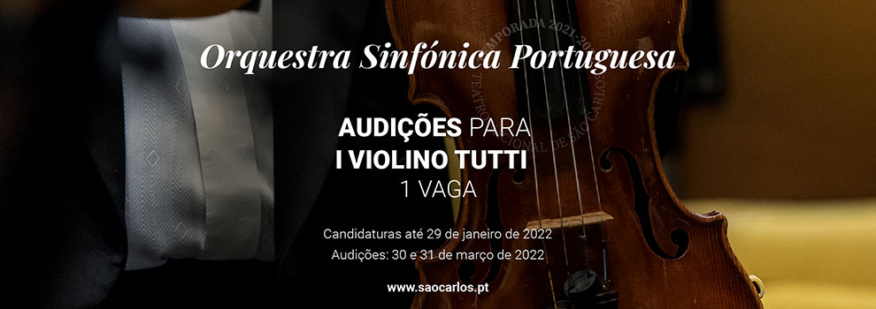 Audições OSP I Violino Tutti