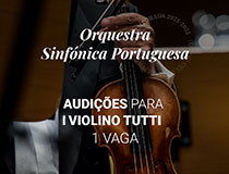 Audições OSP I Violino Tutti